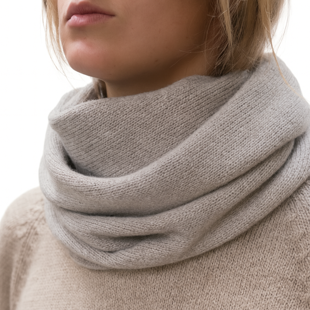 Alpaca Blend Tube Scarf