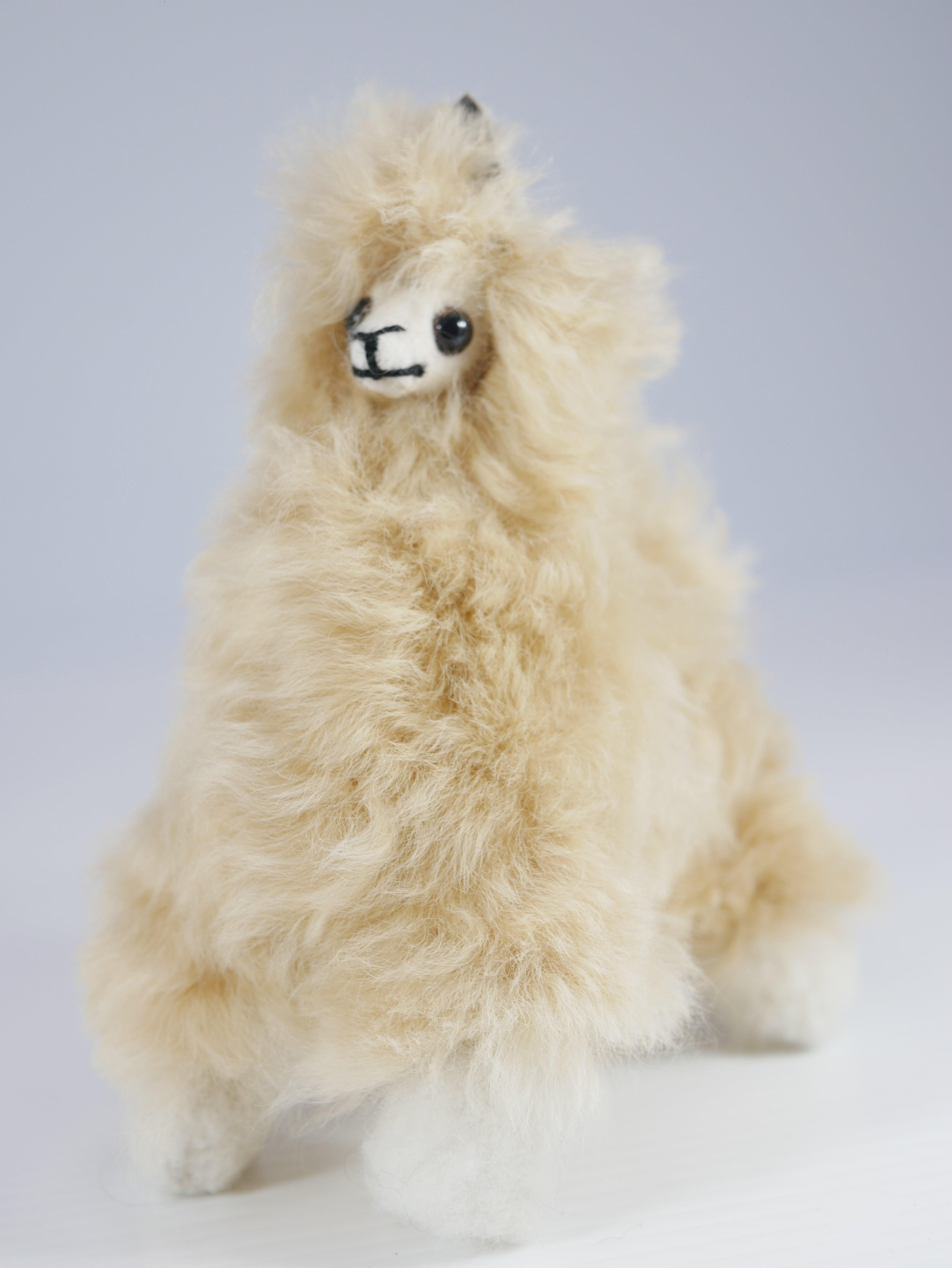 Colourful Alpaca Fur Toy