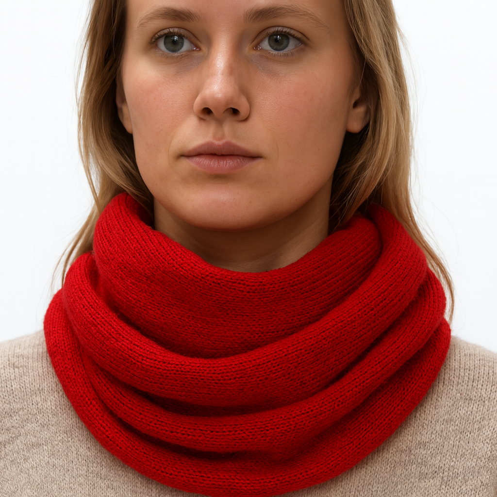 Alpaca Blend Tube Scarf