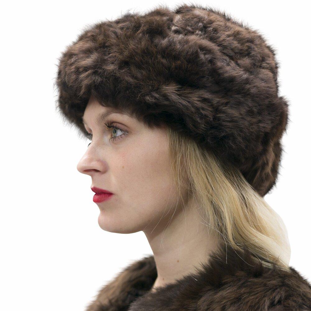 Alpaca Fur Hat , 'Elegance'