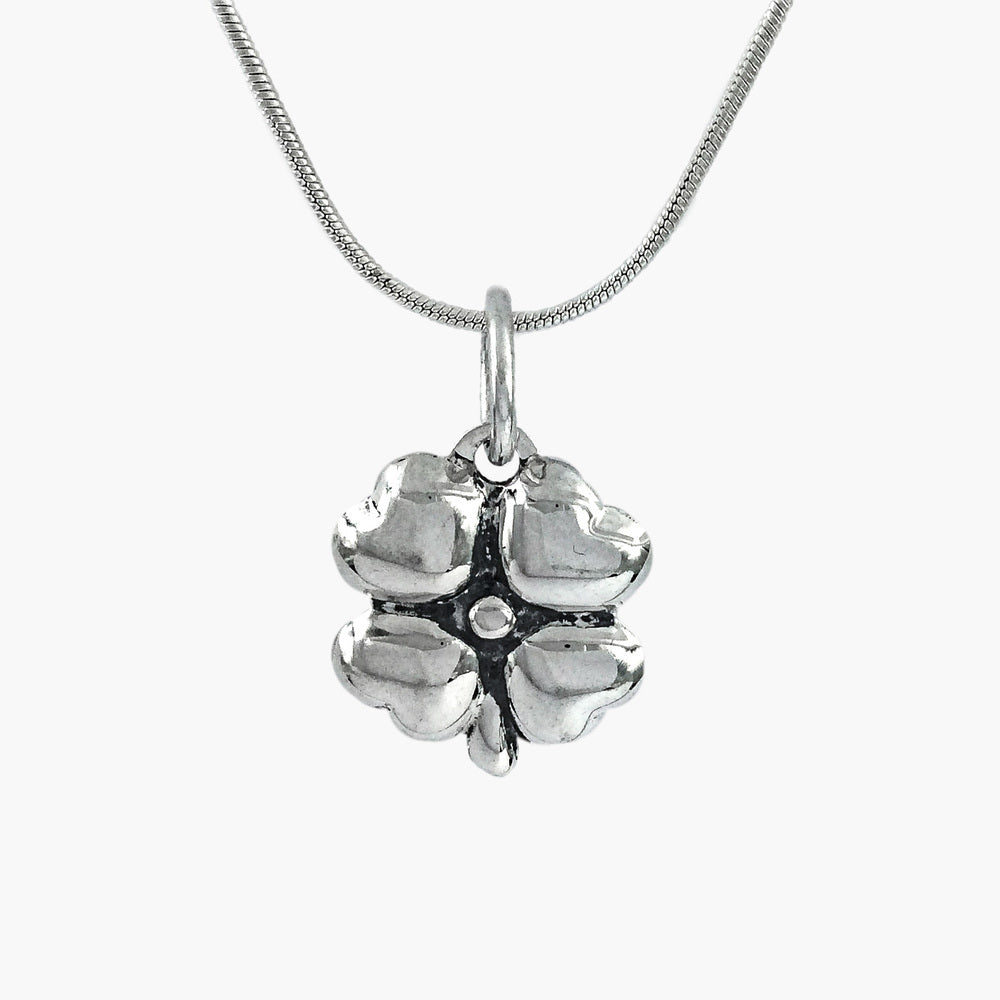 Silver Pendant - Flower of Pure Love