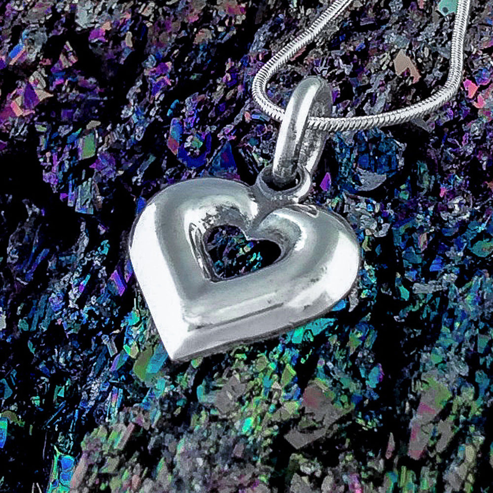 Silver Pendant - Depth of Love